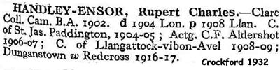 corckfords ensor